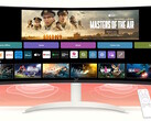 LG unveils curved 34-inch 21:9 webOS VA monitor with streaming media, live TV, Apple Airplay, and Microsoft 365. (Image source: LG)