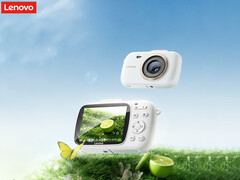 The X1 digital camera costs around $55 in China. Pictured: a promo picture of the camera. (Image source: Lenovo - edited)