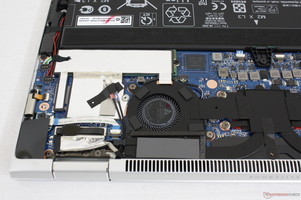 M.2 2280 SSD sits adjacent to the M.2 WAN slot