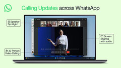 New WhatsApp video call features make it a more viable option for video calling (Image source: WhatsApp)