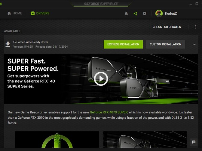 geforce experience nvidia 920m driver update