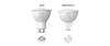Philips Hue offers both MR16 and GU10 bulbs (pictured). (Image source: Philips Hue)
