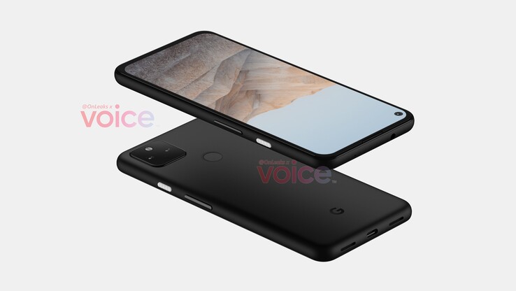 Google Pixel 5a (image via @OnLeaks)