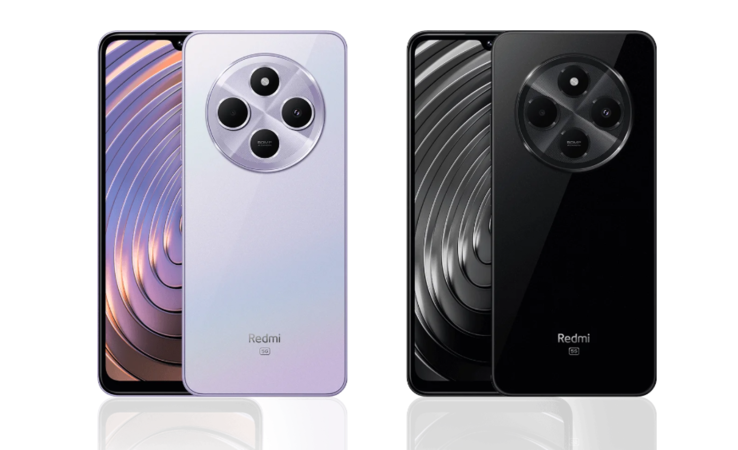The handset comes in Starry Black and Sparkle Purple colorways (Image source: Redmi)