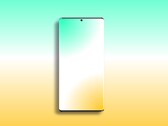 Render of an unnamed smartphone with an apparent Infinity-O display. (Image source: Twitter/Ice universe)