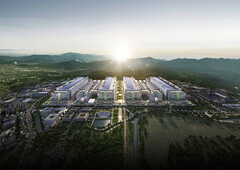 Render of SK Hynix&#039;s Yongin Semiconductor Cluster (Image source: SK Hynix)