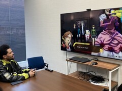 The Weeknd Playing Persona 4 Revival at the Sega Atlus Studio