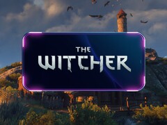 The Witcher mobile game is shown
