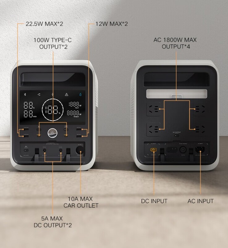 The Xiaomi Mijia Outdoor Power Supply 1000 Pro. (Image source: Xiaomi)