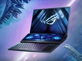 The ROG Zephyrus Duo 16 (2022) comes with a choice of three NVIDIA GeForce RTX 30 series GPUs. (Image source: ASUS)