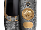 A custom Nokia phone immortalizes the first meeting between Putin and Trump