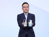 Zhao Ming presents Honor's latest camera-forward devices. (Source: Honor)