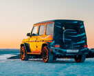 The electric Mercedes-Benz G-Class has already undergone cold-weather testing and is slated for release in late April 2024. (Image source: Mercedes-Benz)