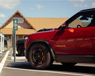 Rivian's R1S electric SUV is now capable of delivering 400 miles of range on a single charge, but it means drivers will have to spend more time charging. (Image source: Rivian)