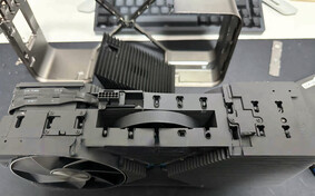 RTX 40-series prototype. (Image source: OC3D)