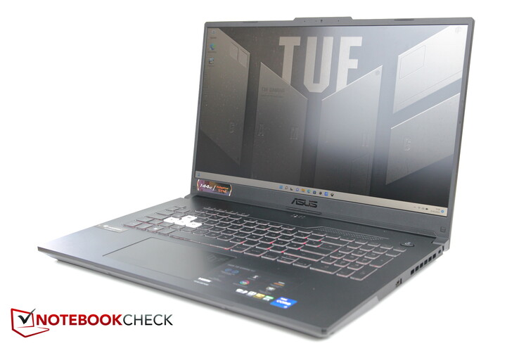 Asus TUF Gaming F17 Laptop Review: Good 3D Performance and Battery Life  Meets Poor Build Quality and Dim Display - NotebookCheck.net Reviews