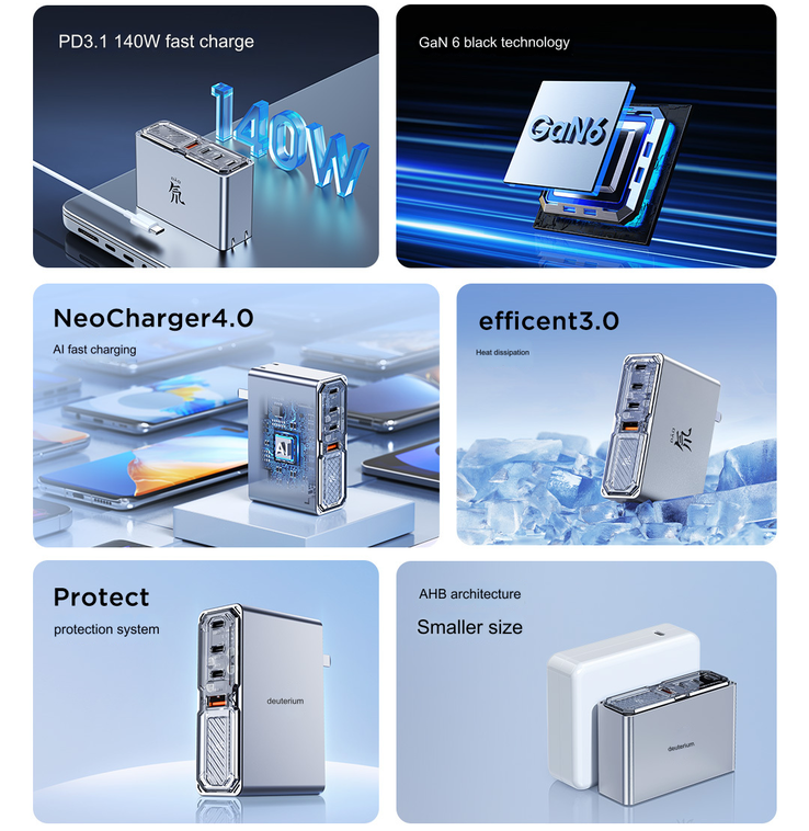 Main highlights of RedMagic DAO 140W (Image source: RedMagic [machine translated])