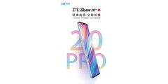 The new Blade 20 Pro 5G. (Source: ZTE)