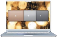 Mark Gurman speculates that the 2022 Apple MacBook Air will come in a choice of four colors. (Image source: @ld_vova/Apple/Unsplash - edited)