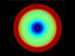 Superimposed movements reveal the binary system. (Image source: ESA/Gaia/DPAC)