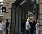 The Apple Store in Amsterdam where the iPad explosion occurred. (Source: AT5 News)