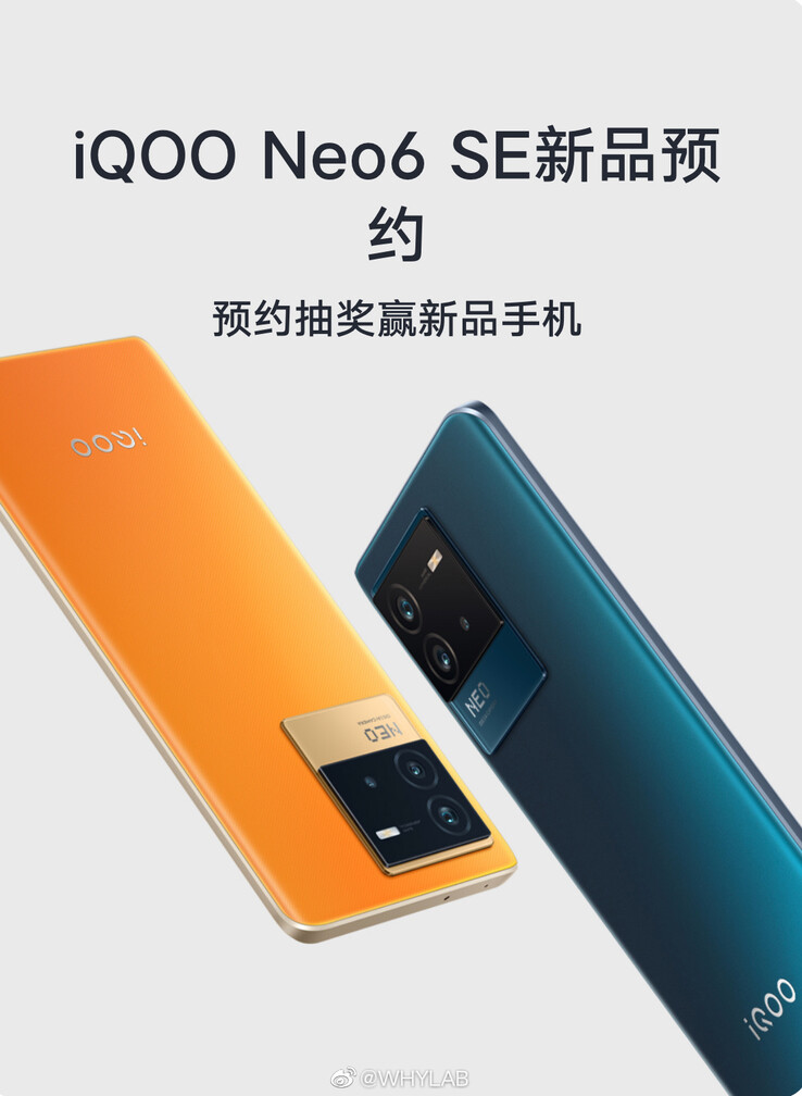 The iQOO Neo6 SE...