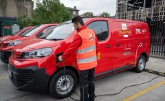 A Royal Mail electric van, one of 7,000 EVs in the company&#039;s fleet in the UK (Image source: Royal Mail)