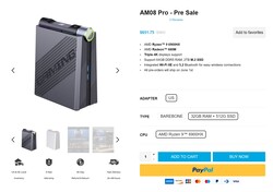 Acemagic AM08 Pro Mini-PC Review - The Ryzen 9 6900HX shows off its muscles