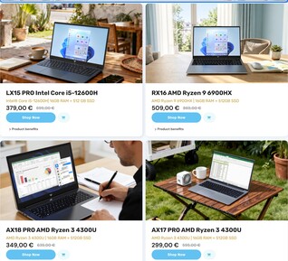 Acemagic discount campaign on laptops (Source: Acemagic)