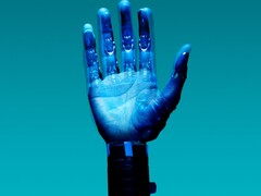 An artistic image of an arm