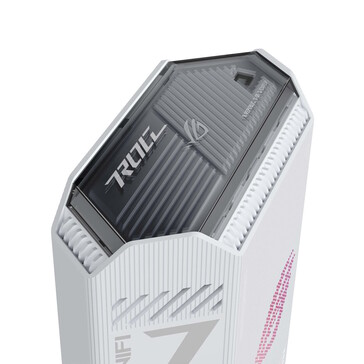 The router sports a distinctive aesthetic (Image source: Asus)