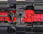 From left to right: the Casio GX-56BBR-1A, GA-700BBR-1A, GA-B2100BBR-1A, GD-O100BBR-1, and the DW-5600BBR-1 - the full "Black and Bold Red" G-Shock lineup in one shot. (Image source: @morgan_gshock via Instagram)