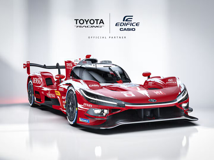 The Casio Edifice x Toyota Racing partnership was announced in early 2026