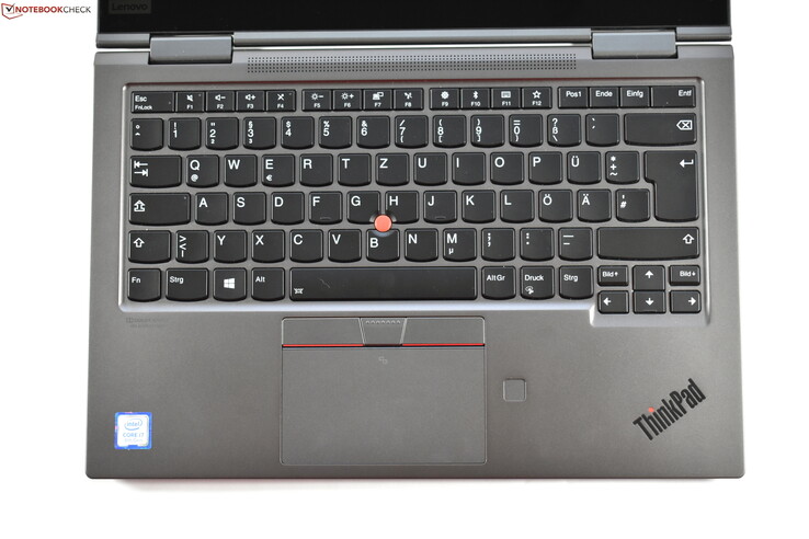 Keyboard area