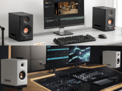 The Edifier MR5 studio monitors (pictured) come in both black and white. (Image source: Edifier - Edited)
