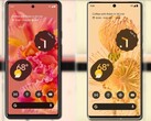 The Pixel 6 and Pixel 6 Pro in Kinda Coral and Sorta Sunny, respectively. (Image source: @evleaks - edited)