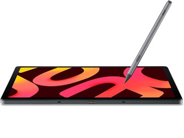 The tablet itself is 0.3-inch (7.5mm) thin