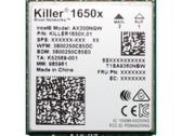 Killer AX1650 Wi-Fi 6 to debut on the Alienware m15, m17, and Area-51m with up to 2.4 Gbps transfer rates (Source: Killer)
