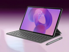 The 2025 Idea Tab Plus starts at $269.99. Pictured: the tablet with accessories. (Image source: Lenovo)