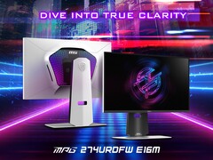 The MSI MPG 274URDFW E16M mini-LED gaming monitor is now available to buy through Amazon. (Image source: MSI)