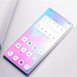 Mi Mix 4 concept render. (Image source: MyDrivers)
