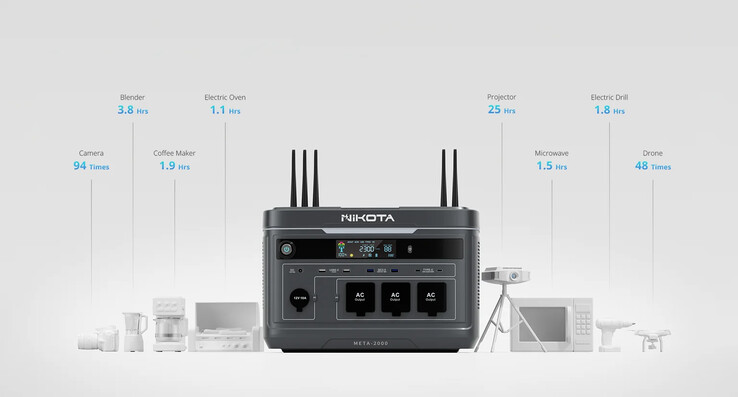 The NiKOTA META-2000 power station. (Image source: NiKOTA POWER)