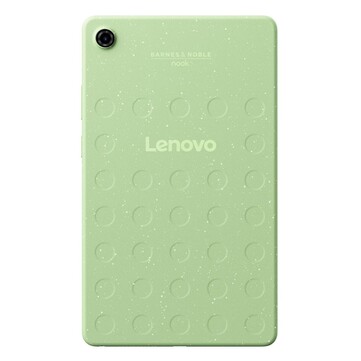 The Nook Reading Tablet 8.7 has a recycled plastic back.