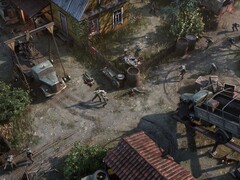 An image showing a fight in War Mongrels, now 78% off on Steam.