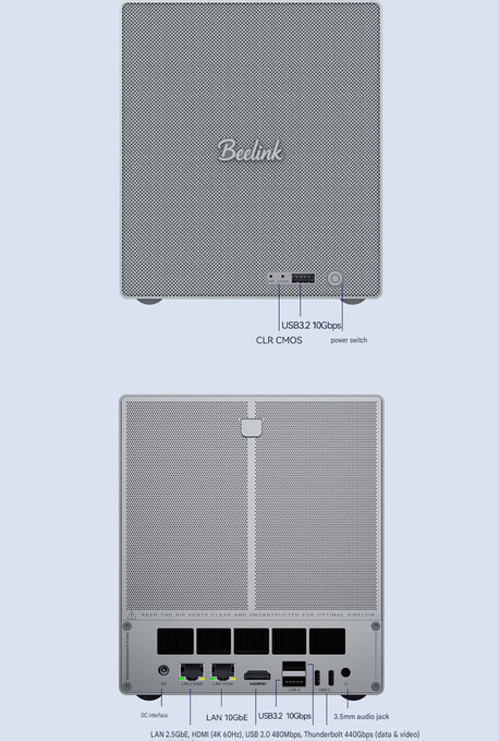 Ports of the ME Pro Core 3 304 (machine translated)