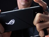 The AniMe Vision mini-LED on the ROG Phone 8 Pro. (Image source: Asus)