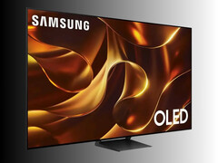 Samsung S84D OLED TV front side shown at angle (Image source: Best Buy)