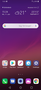 Homescreen