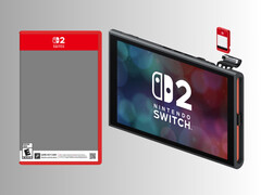 Switch 2 Game Key Card box and cartridge (Image source: Nintendo of America with edits)