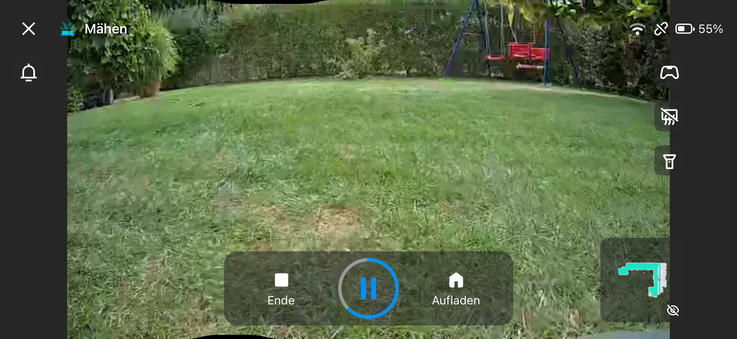 Live video of the TerraMow Mini 500